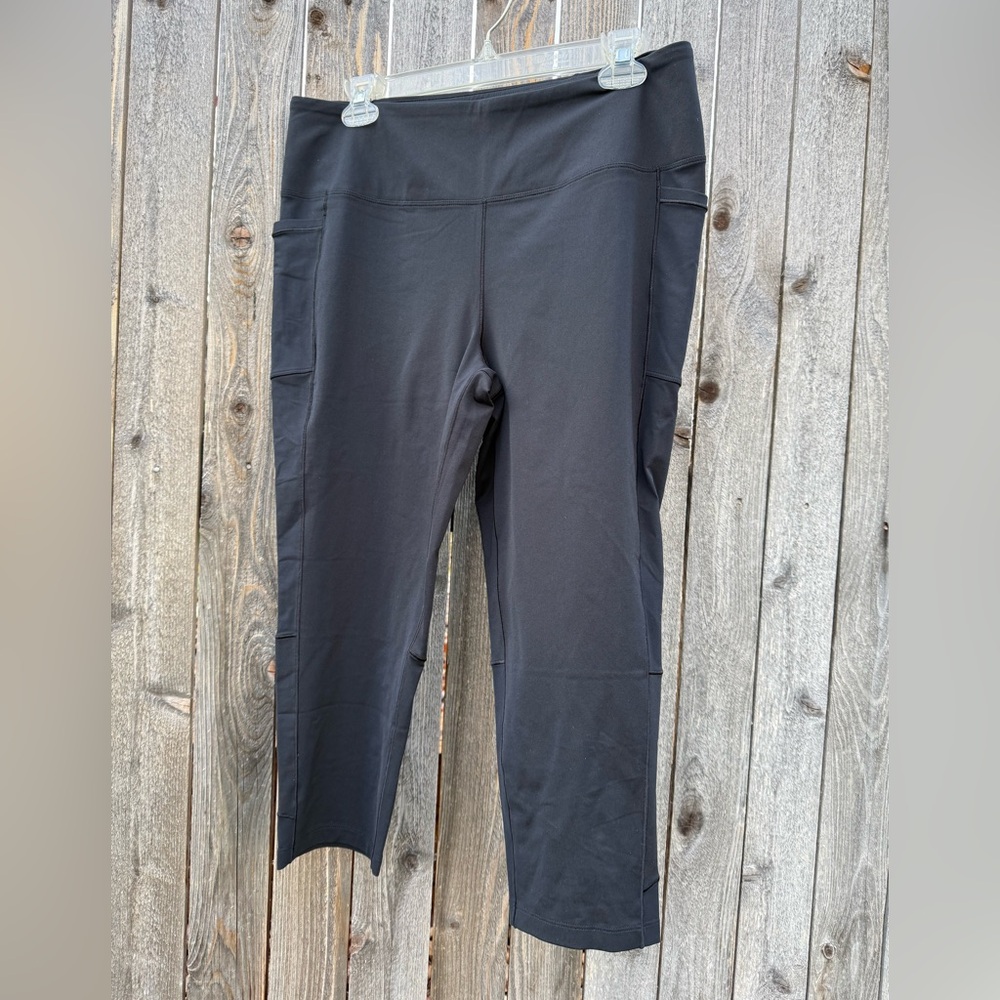 Mountain Hardwear Black Women's Crop Leggings Size Large